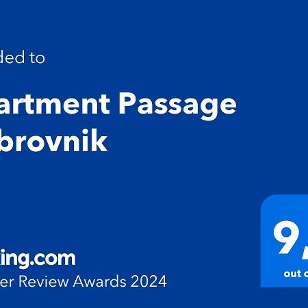 Apartment Passage Dubrovnik Eksteriør billede